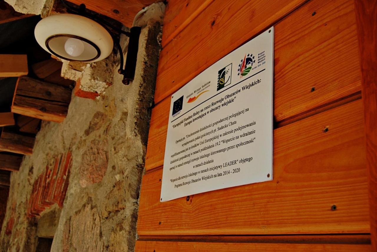 Sudecka Chata Bystrzyca Kłodzka Esterno foto